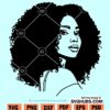Afro Woman SVG