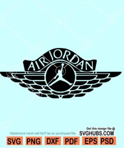 Air Jordan logo svg