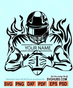 American Football Player Svg