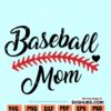 Baseball mom svg