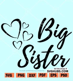 Big sister svg