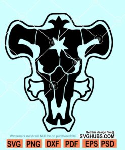 Black bull svg