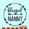 Blessed nanny svg