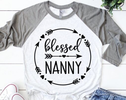 Blessed nanny svg