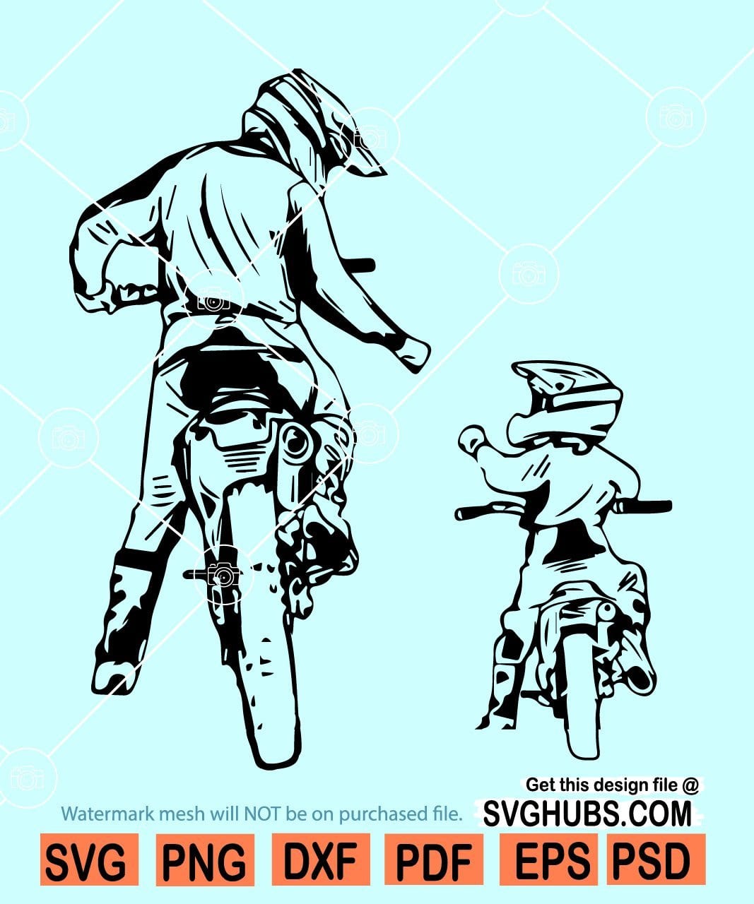 Download Father And Son Biker Svg Dad And Son Biker Svg Dad And Son Dirt Bike Svg Svg Hubs