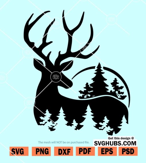 Deer clipart svg