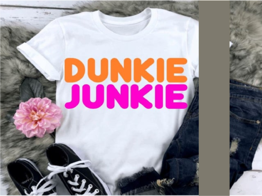 Dunkie Junkie Svg, Dunkin Donuts Svg, Coffee Lover Svg - Image 2