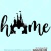 Disney Castle Home svg