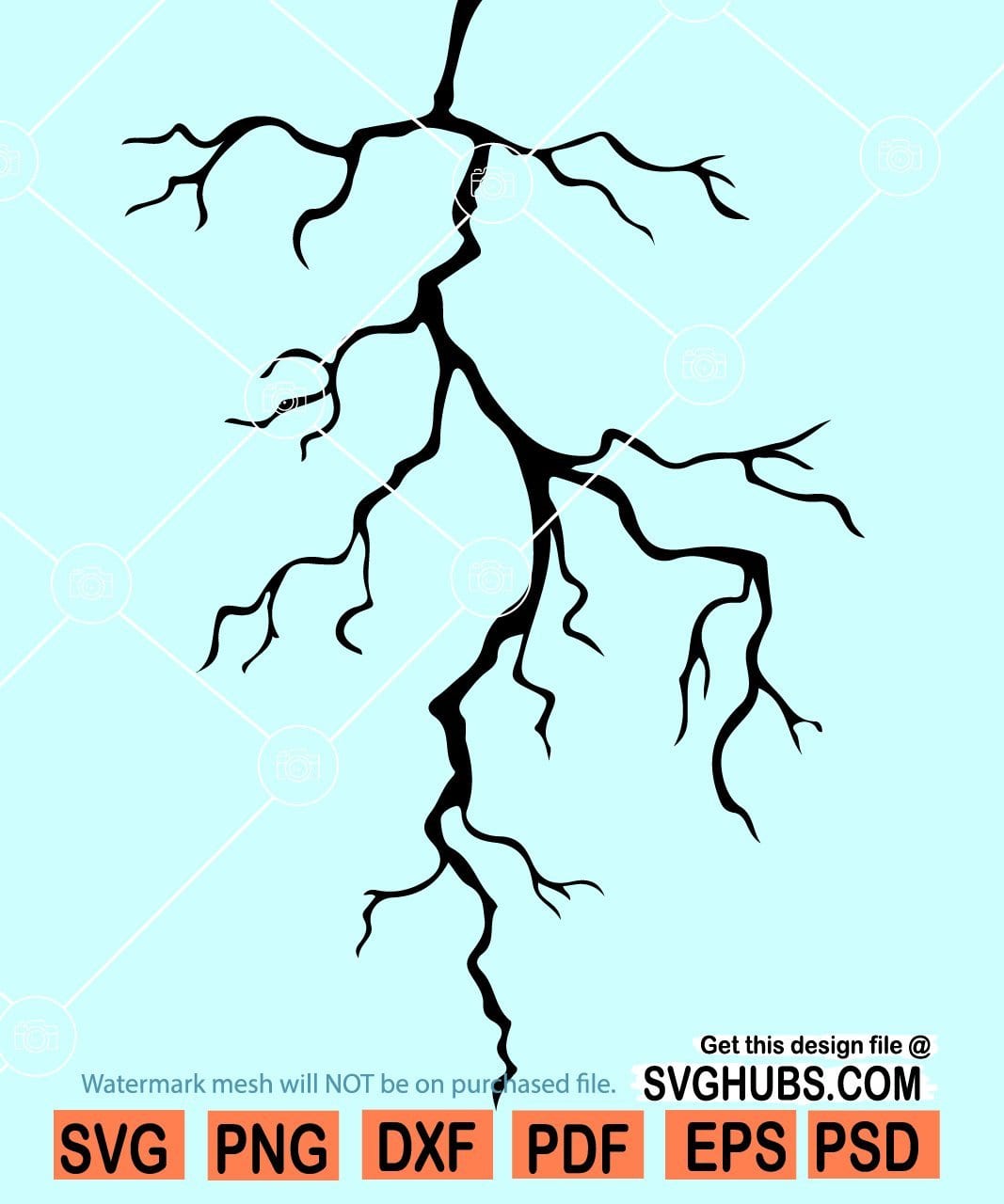 Lightning bolt svg - tatashops