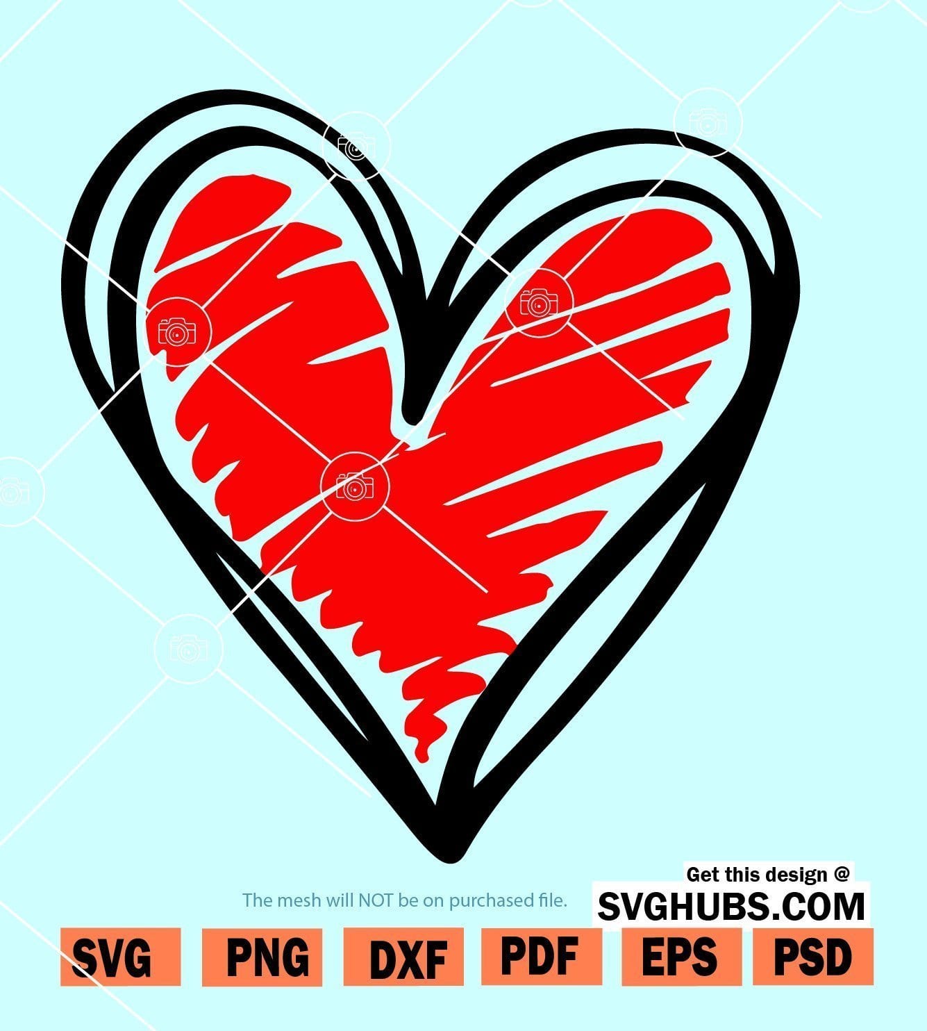 Download Scribble Heart Svg Distressed Heart Svg Hand Drawn Heart Svg Svg Hubs