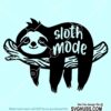 Sloth mode svg