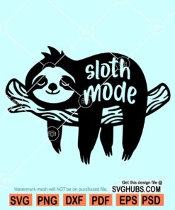 Sloth mode svg