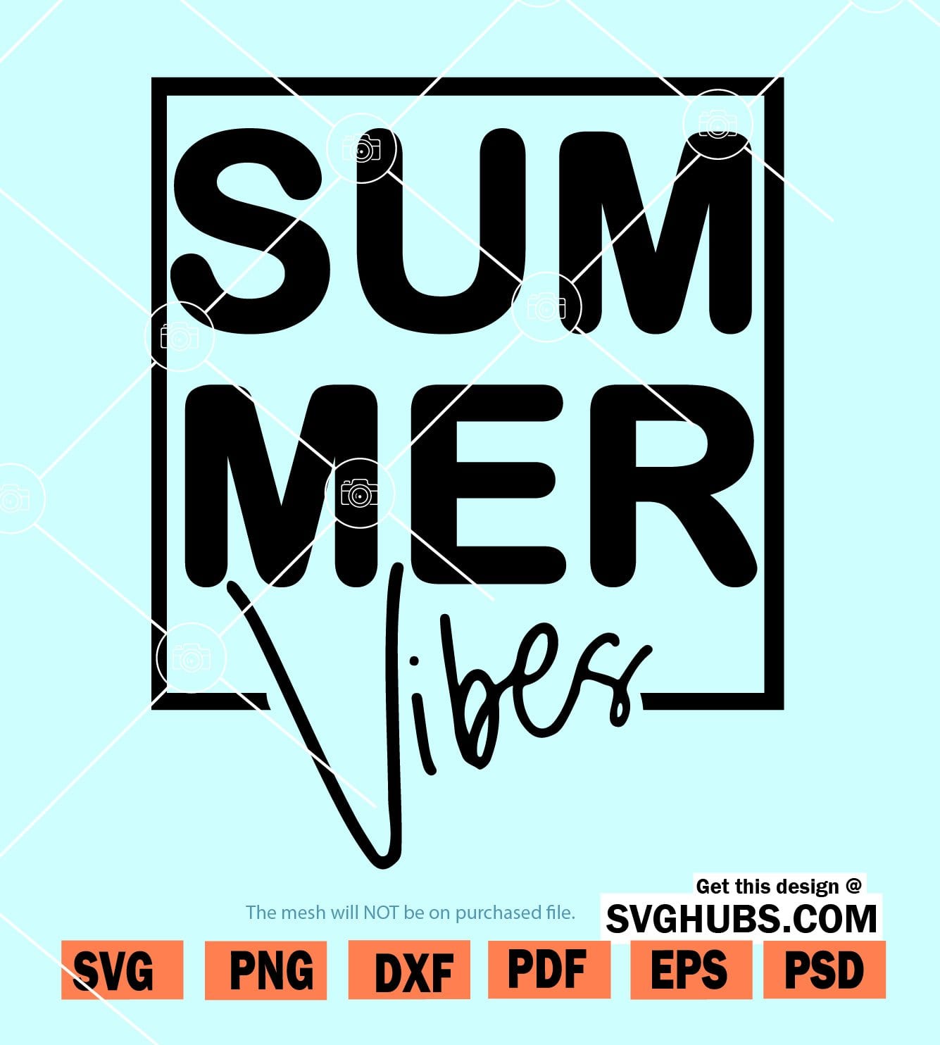 Summer Vibes Svg Beach Svg Summer Svg Vacation Shirt Svg Svg Hubs