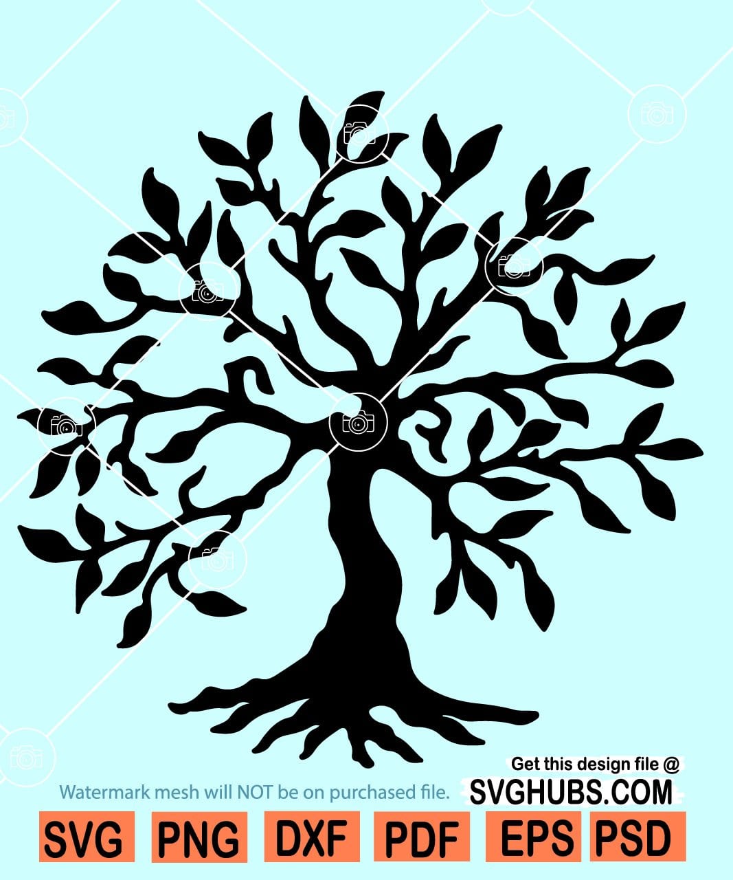 Download Tree With Roots Svg Family Tree Svg Family Svg Family Reunion Svg Svg Hubs