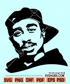 Tupac Shakur svg