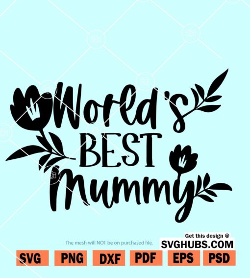 World best mom svg