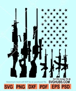 flag of guns svg