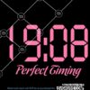 1908 Perfect Timing SVG
