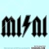 ACDC Mini svg