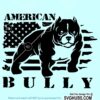 American bully SVG