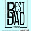 Best dad SVG