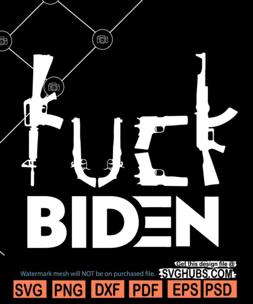 Biden gun control SVG