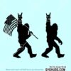 Bigfoot Rock Svg