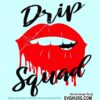Birthday drip Squad svg