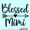 Blessed mimi SVG