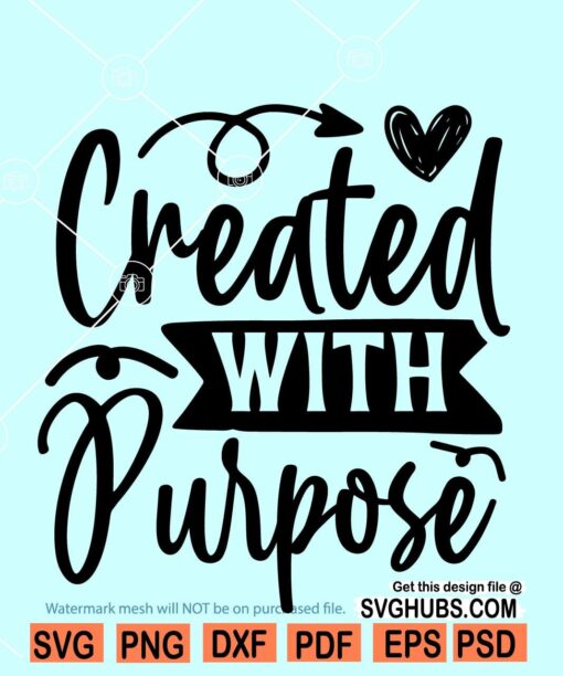 Created with purpose SVG