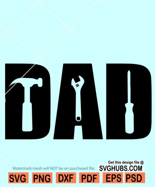 Dad Tools SVG