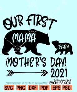 First mothers day SVG