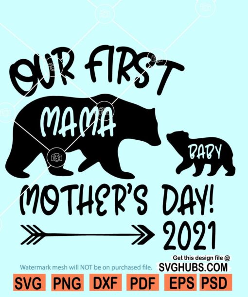 First mothers day SVG