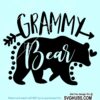 Grammy Bear SVG