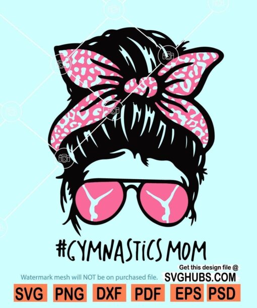 Gymnastics Mom Svg