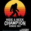 Hide and seek champion since 1967 svg
