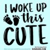 I woke up this cute SVG