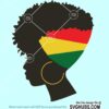 Jamaica Afro woman SVG