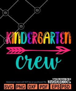 Kindergarten Crew SVG