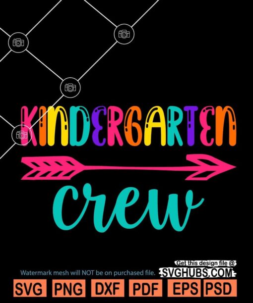 Kindergarten Crew SVG