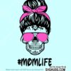Mom life skull SVG