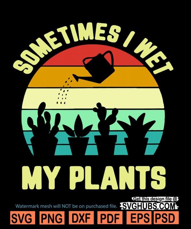 Lustige Kosmetiktasche Für Pflanzenliebhaber – Mit Aufschrift 'Sometimes I Wet My Plants' (25,4x18,3 Cm, Reißverschluss)
