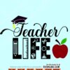 Teacher life svg