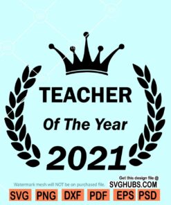 Teacher of The Year SVG