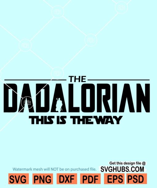 The dadalorian SVG