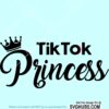 Tiktok Princess SVG