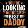 You are looking at the World’s Most Awesome Dad SVG
