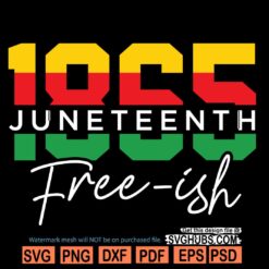 1865 Juneteenth SVG