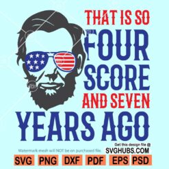 Abraham Lincoln Merica SVG