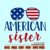 All American sister SVG